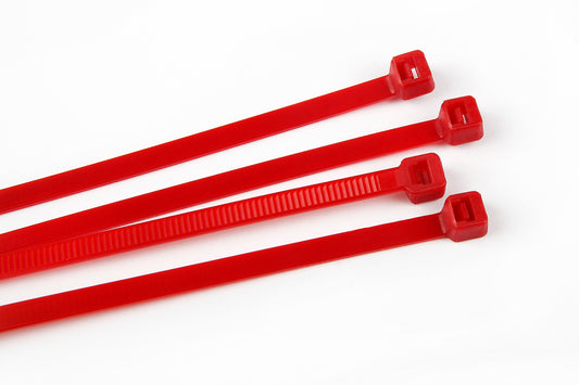 Red 3mm x 250mm Cable Ties