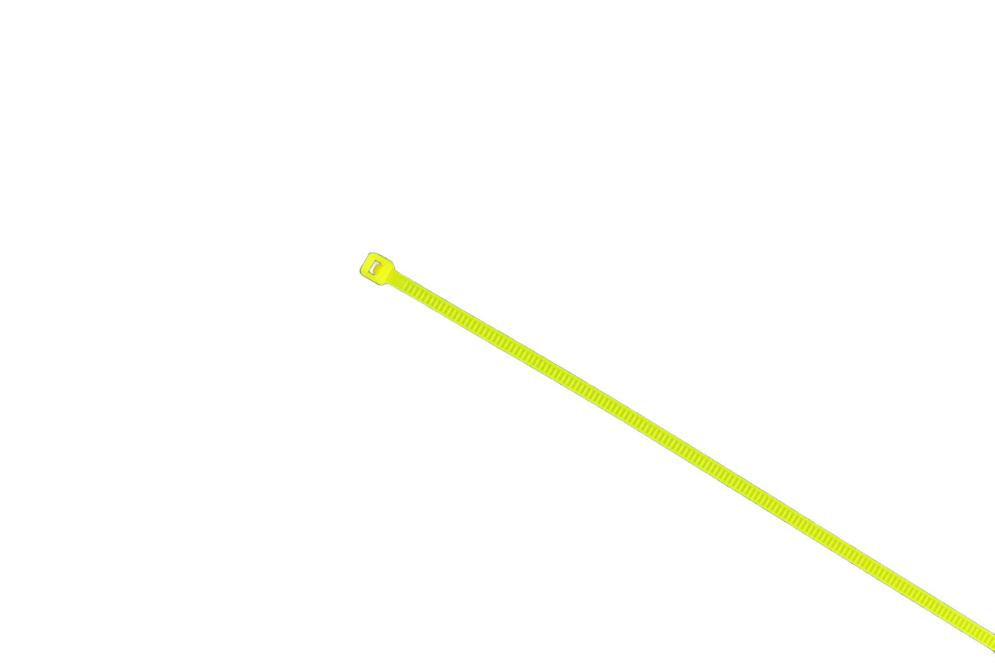 Neon Yellow 3mm x 250mm Cable Ties